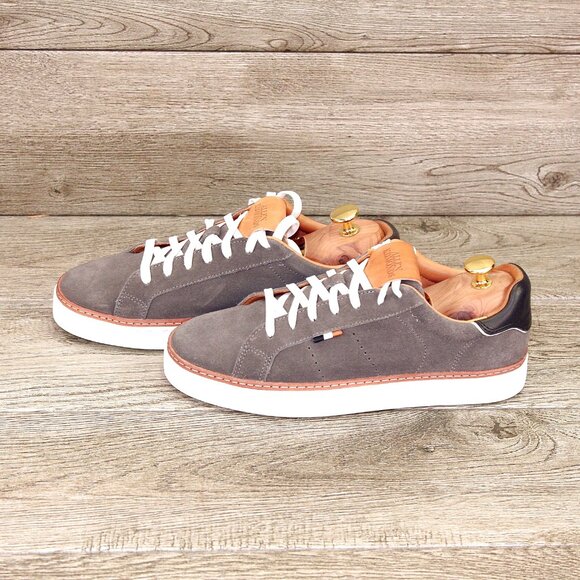 * NIB * $295 Allen Edmonds ALPHA Sneaker 7 D Grey Suede * add $15 new Trees - Picture 7 of 13